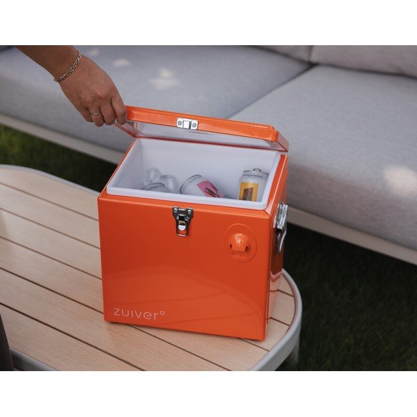 Oranžna hladilna torba 15 l Cooler Be Cute – Zuiver-image-3