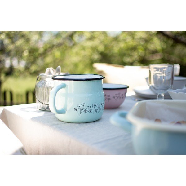 Mint zelen emajliran vrč Orion Meadow, 1,2 l-image-3