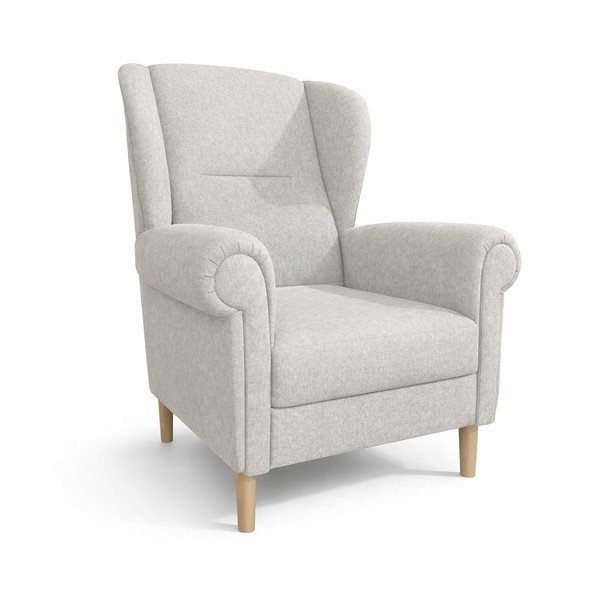 Bež fotelj z naslonom Swan – Ropez