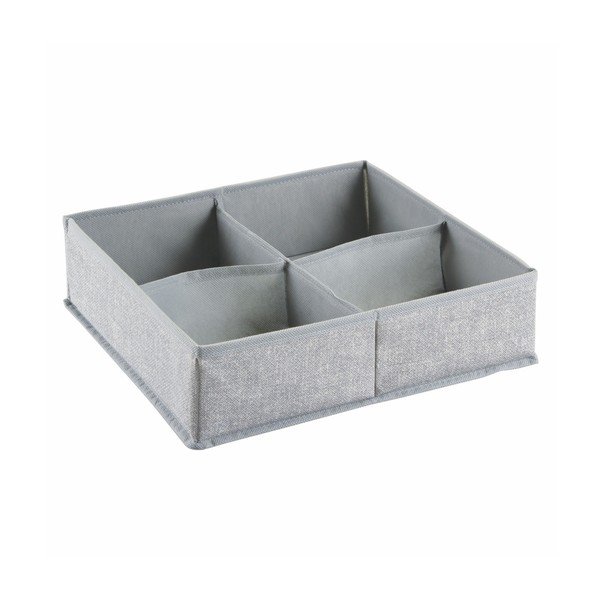 Siv 4-delni organizator predalov InterDesign Aldo, 30,5 x 35,5 cm-image-2