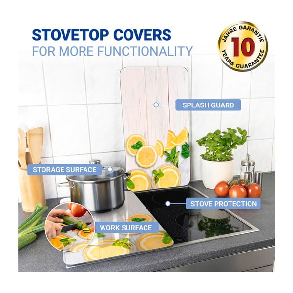 Zaščitne plošče za štedilnik 2 ks iz kaljenega stekla 52x30 cm Lemons – Wenko-image-3