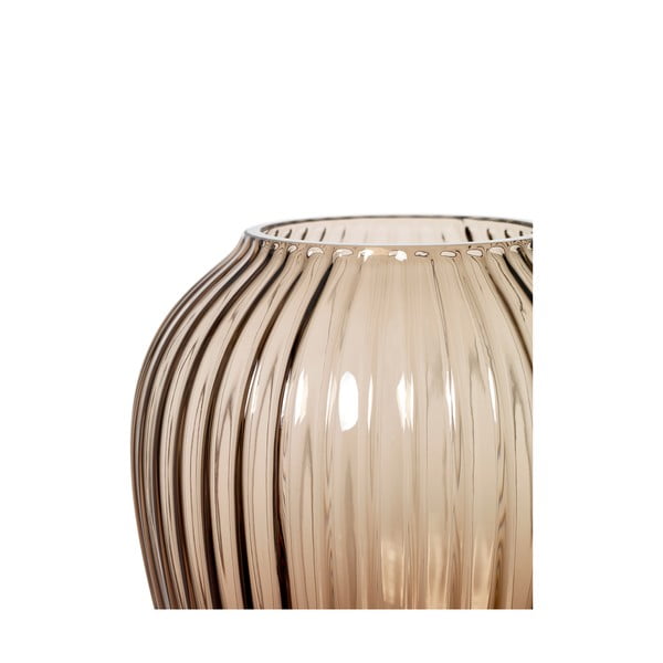 Vaza iz rjavega stekla Kähler Design Hammershøi, višina 18,5 cm-image-4