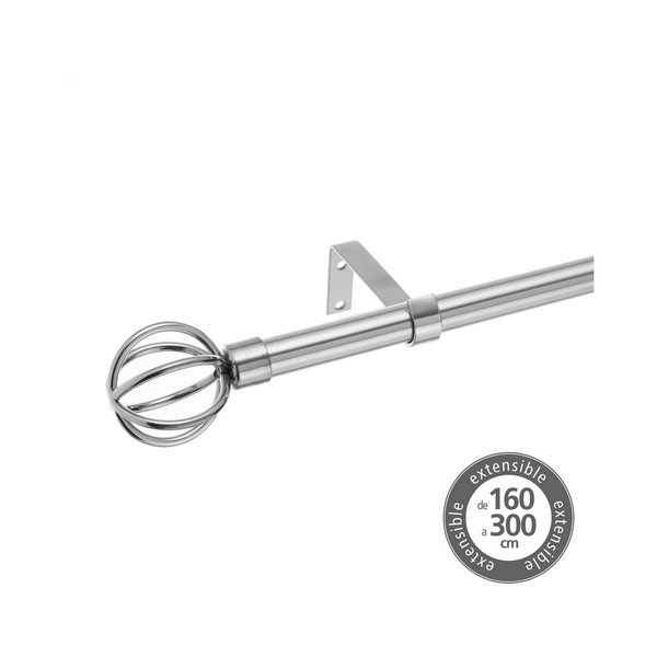 Kovinska karnisa z nastavljivo dolžino 160 - 300 cm – Casa Selección-image-1