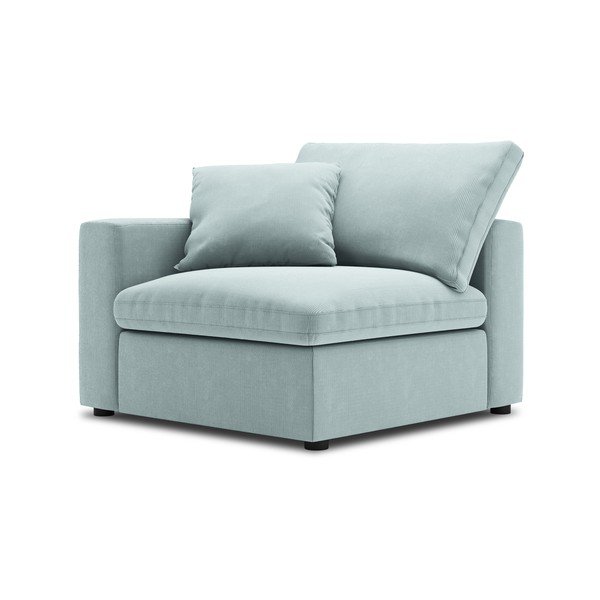 Svetlomoder kotni del modularne zofe Windsor & Co Sofas Galaxy, levi kot-image-2