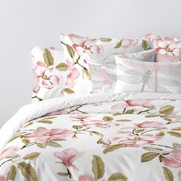 Bombažna prevleka za vzglavnik Happy Friday Pillow Cover Magnolia, 60 x 60 cm-image-1