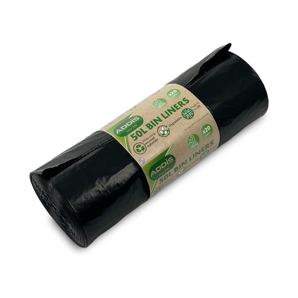 Vrečke za smeti 20 ks 50 l – Addis