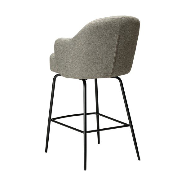 Bež vrtljiv barski stol (višina sedeža 70 cm) Bae – DAN-FORM Denmark-image-4
