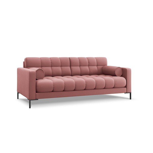 Rožnata sedežna garnitura 217 cm Bali – Cosmopolitan Design-image-2