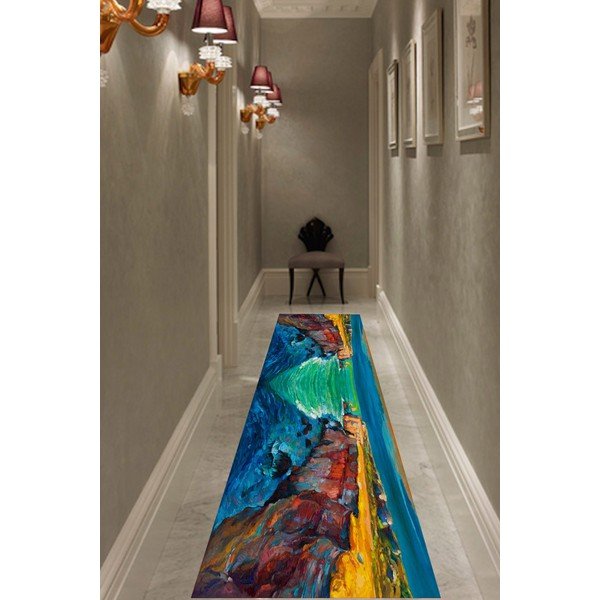 Preproga Rizzoli Morje, 80 x 200 cm-image-1