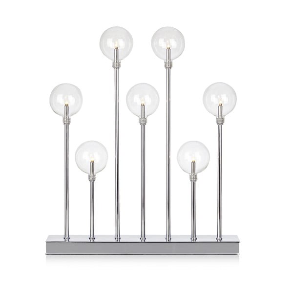 Svečnik v srebrni barvi Markslöjd Junior, višina 50 cm