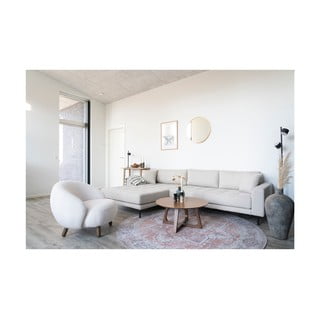 Modro-oranžna okrogla preproga ø 200 cm Havana - House Nordic