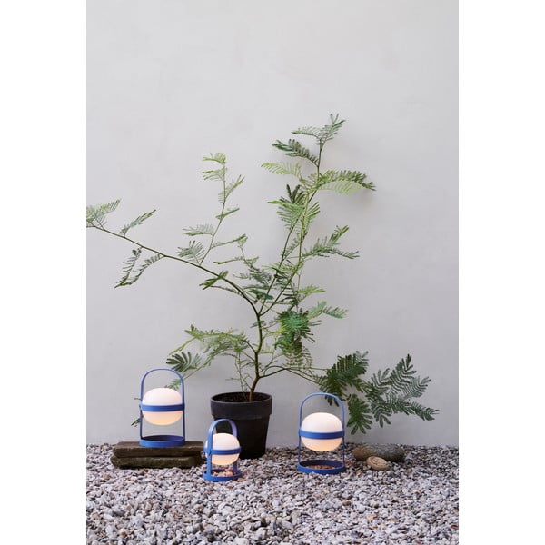 LED prenosljiva zunanja svetilka s solarnim panelom in USB ø 12 cm Soft Spot – Rosendahl-image-1