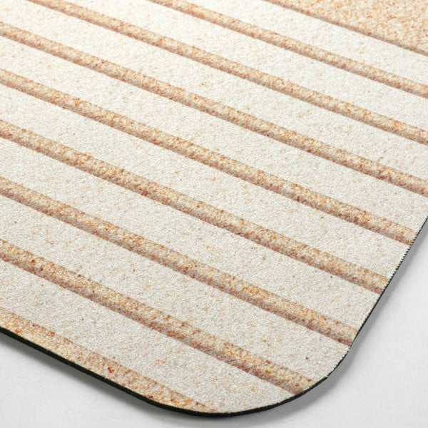 Svetlo rjava kopalniška preproga 50x80 cm Adriel – douceur d'intérieur-image-3