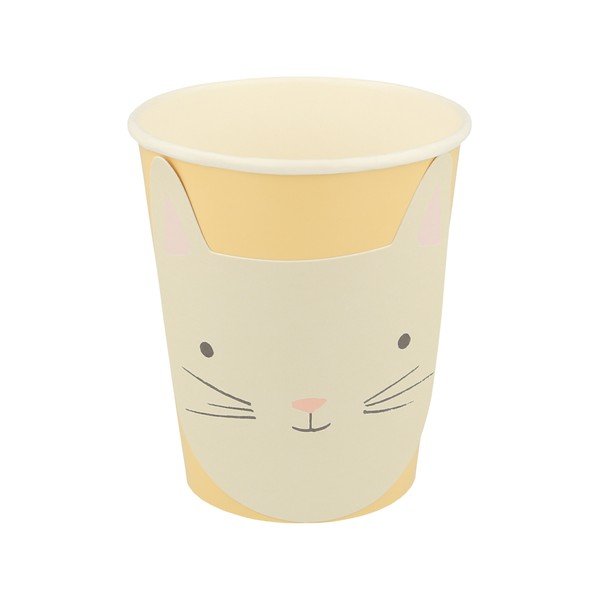 Papirnati kozarčki za enkratno uporabo v kompletu  8 ks Cat – Meri Meri-image-4
