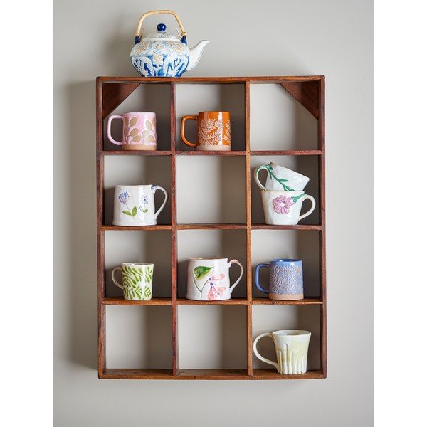 Večnivojska polica iz recikliranega lesa v naravni barvi 53 cm Tilo – Bloomingville-image-1