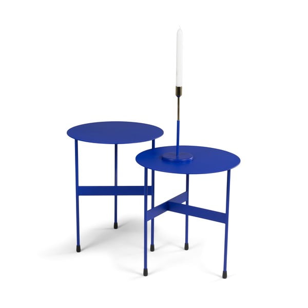 Kovinska okrogla stranska mizica ø 45 cm Mira – Spinder Design-image-2