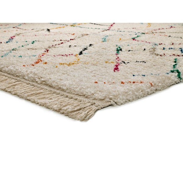 Krem bela preproga Universal Yveline Multi, 80 x 150 cm-image-2