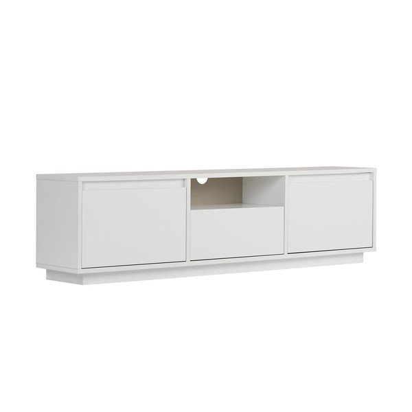 Bela TV omarica 160x42x30 cm Sentinel – Kalune Design