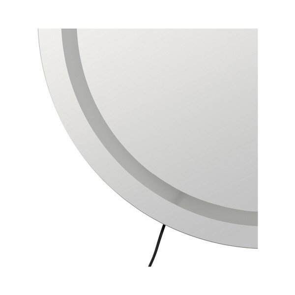 Stensko ogledalo z lučjo 60x60 cm – Ixia-image-2