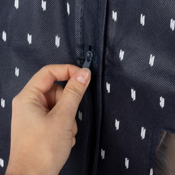 Temno modra zaščitna vreča za obleke Compactor Dots, dolžina 100 cm-image-4