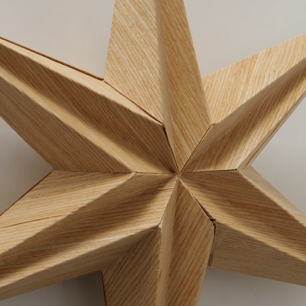 Zlata papirnata božična zvezda Boltze Kassia, ø 30 cm-image-1