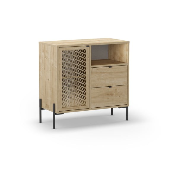 Omarica v hrastovem dekorju 80x80 cm Inca – Marckeric-image-2