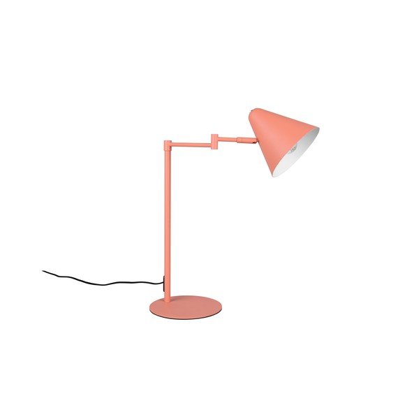 Oranžna namizna svetilka z upogljivo konstrukcijo (višina 50,5 cm) Cosima – Trio-image-4