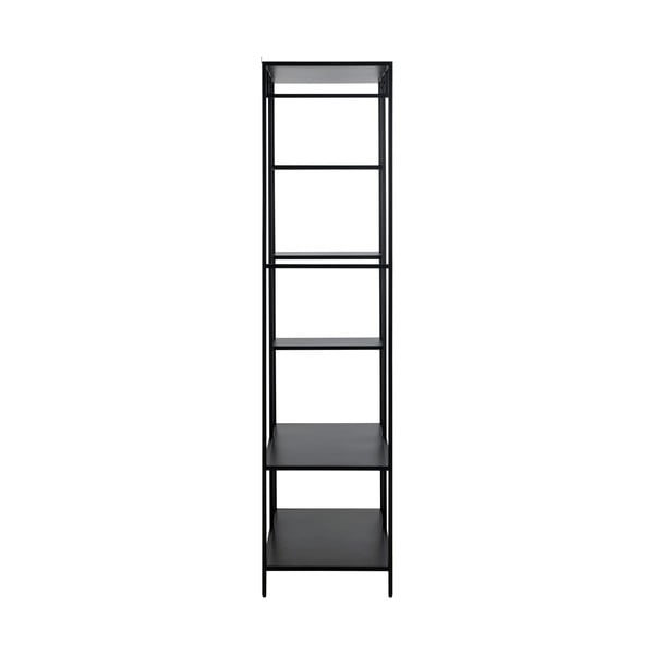 Črna odprta garderobna omara 80x185 cm Newcastle – Actona-image-3