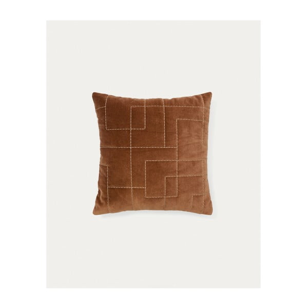 Žametna prevleka za blazino 45x45 cm Prila – Kave Home-image-3