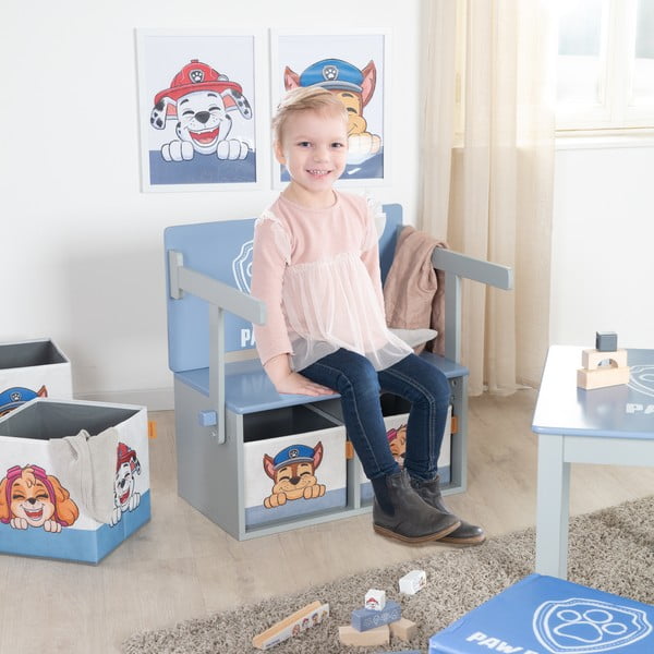Modra otroška klop Paw Patrol – Roba-image-3
