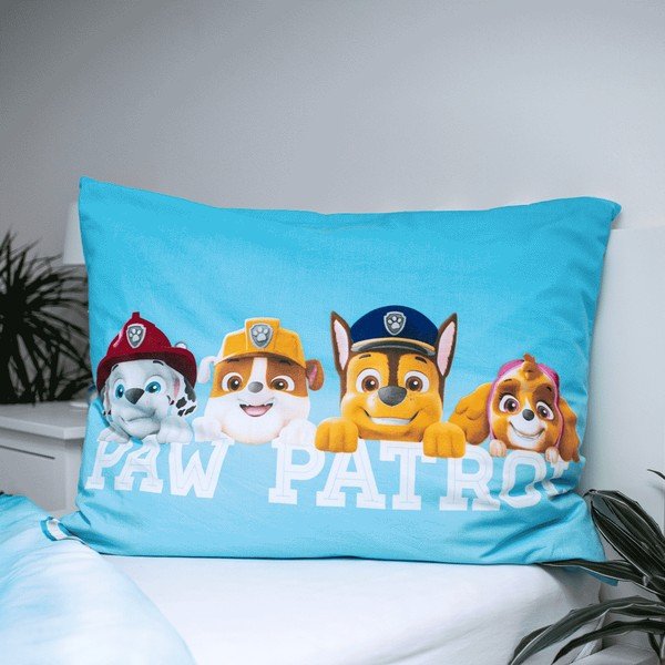 Otroška bombažna posteljnina s svetlečim učinkom 140x200 cm Paw Patrol - Jerry Fabrics-image-3