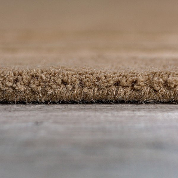 Rjava ročno tkana volnena preproga 120x170 cm Gatsby – Flair Rugs-image-4