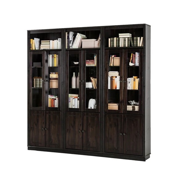 Rjava vitrina iz masivnega bora 518x223 cm Anita – Støraa-image-3