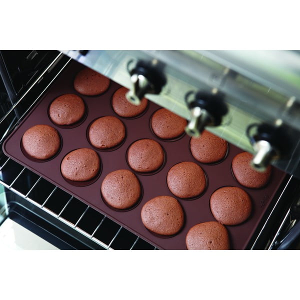 Silikonski komplet za pripravo makronov 18x31 cm – Lékué-image-3