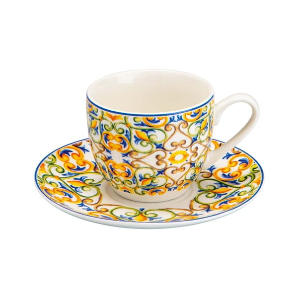 Komplet 6 skodelic s podstavki Brandani Medicea-image-3