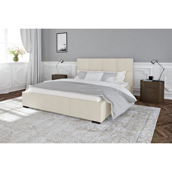 Postelja z letvenim dnom in prostorom za shranjevanje Guy Laroche Home, 160 x 200 cm-image-1