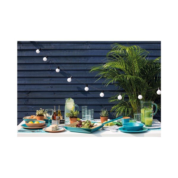 Bambusov servirni pladenj Kitchen Craft Summer, dolžina 30 cm-image-1