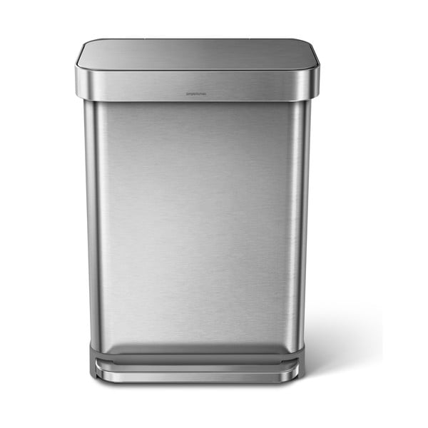 Jekleni koš za odpadke s pedalom 55 l - simplehuman-image-4