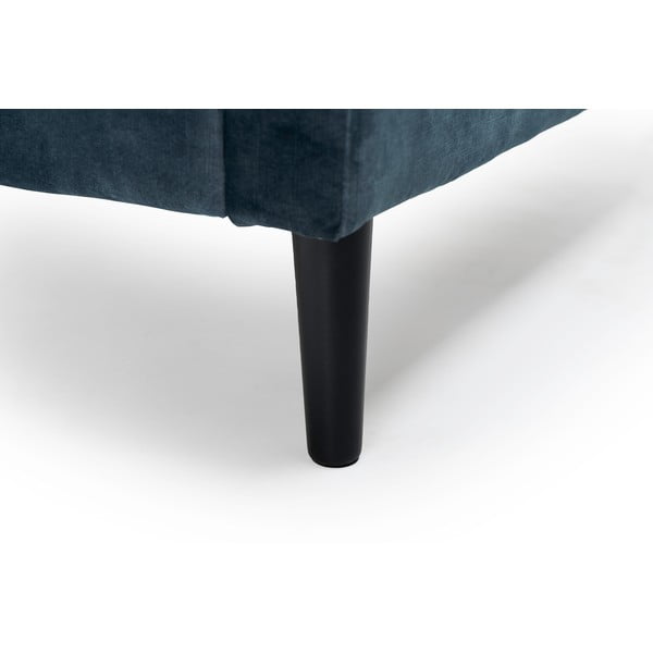 Temno moder žameten tabure Scandic Adagio-image-3