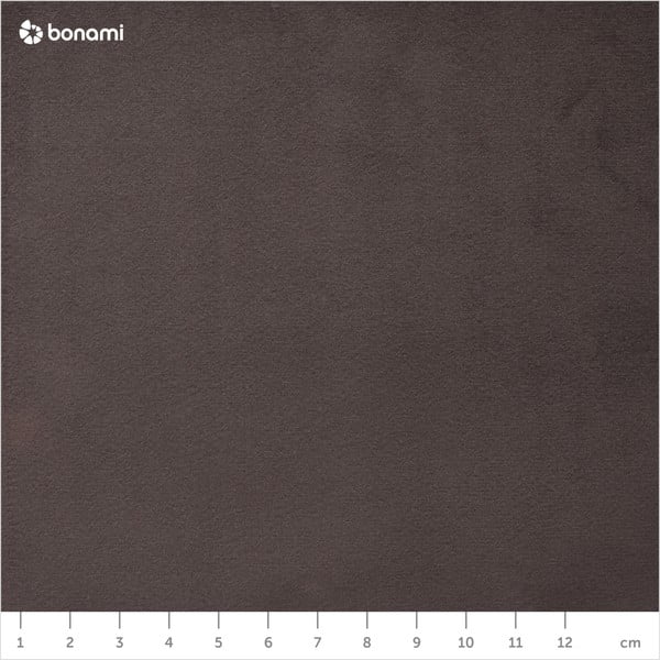 Rjavo-siv žameten puf Actona Doria, ⌀ 60 cm-image-4
