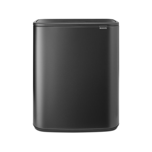 Temno siv jeklen koš za smeti na dotik 60 l Bo Touch Bin – Brabantia-image-4