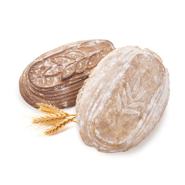 Košara za kruh iz ratana Orion Leaves, 32 x 15 cm-image-1