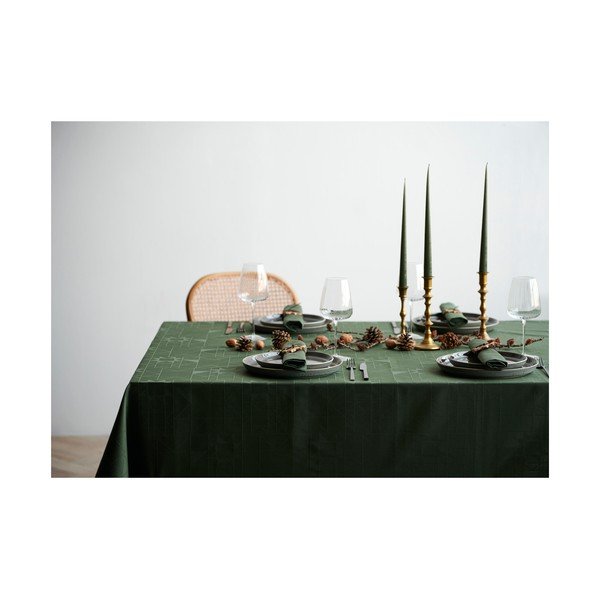 Namizni prt iz damasta 140x320 cm Star Damask – Södahl-image-1