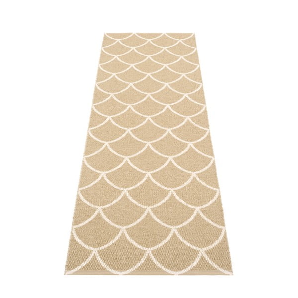 Bež zunanji in notranji tekač 70x225 cm Kotte Sand – Pappelina