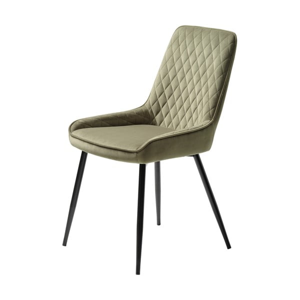 Zelen žameten jedilni stol Milton – Unique Furniture-image-2