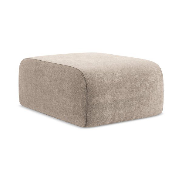 Svetlo rjav tabure iz šenilje Lani – Makamii