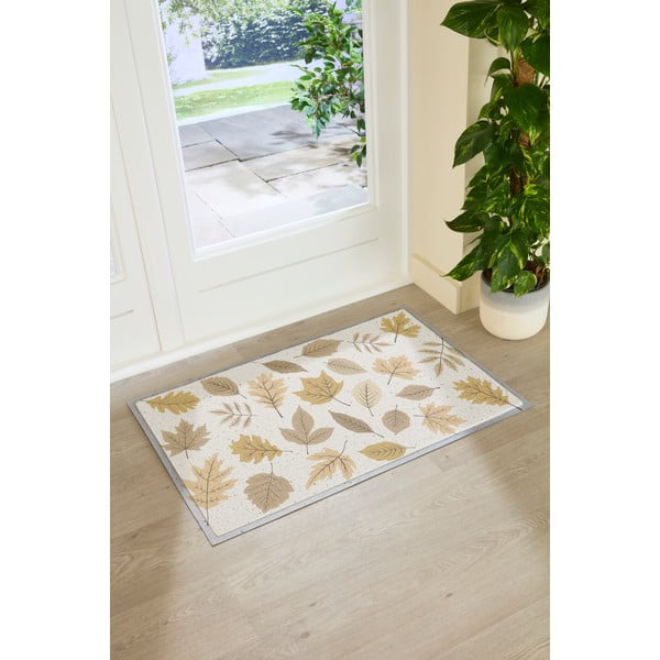 Predpražnik 40x70 cm Autumn Neutral Leaves – Artsy Doormats-image-2