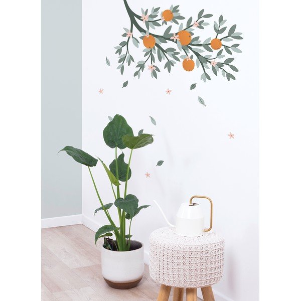 Nalepke 54x80 cm Oranges On A Branch – Lilipinso-image-1