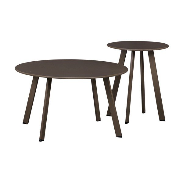 Kovinska okrogla vrtna mizica ø 40 cm Fer – WOOOD-image-2