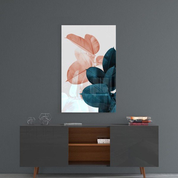 Steklena slika Insigne Yaprak, 46 x 72 cm-image-1